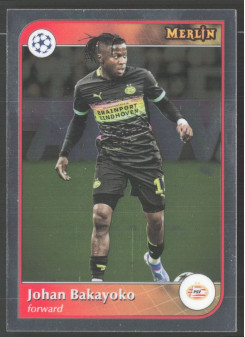 Johan Bakayoko, Kartička, Topps Merlin UEFA Club Competitions 2024-25, BASE