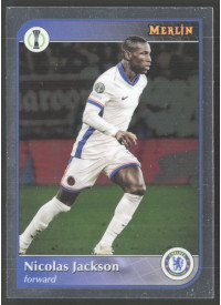 Nicolas Jackson, Kartička, Topps Merlin UEFA Club Competitions 2024-25, BASE