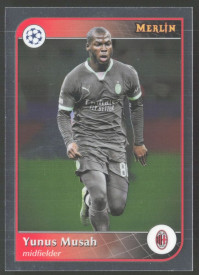Yunus Musah, Kartička, Topps Merlin UEFA Club Competitions 2024-25, BASE