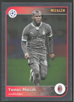 Yunus Musah, Kartička, Topps Merlin UEFA Club Competitions 2024-25, BASE