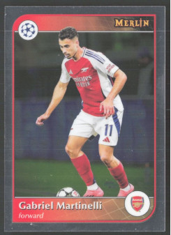 Gabriel Martinelli, Kartička, Topps Merlin UEFA Club Competitions 2024-25, BASE