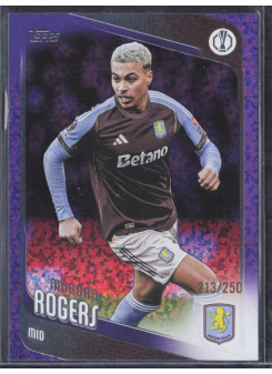 Morgan Rogers, Kartička, 2025-26 Topps UEFA Club Competitions, LIMIT