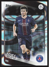 João Neves, Kartička, 2025-26 Topps UEFA Club Competitions, Raindrops