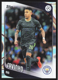 Savinho, Kartička, 2025-26 Topps UEFA Club Competitions, Raindrops