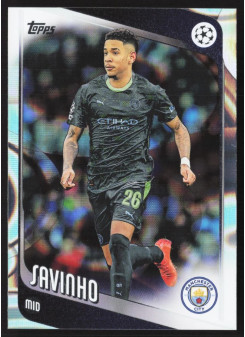Savinho, Kartička, 2025-26 Topps UEFA Club Competitions, Raindrops