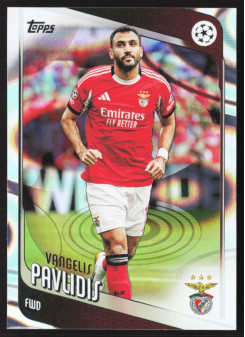 Vangelis Pavlidis, Kartička, 2025-26 Topps UEFA Club Competitions, Raindrops