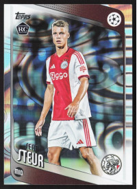 Sean Steur, Kartička, 2025-26 Topps UEFA Club Competitions, Raindrops