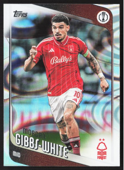Morgan Gibbs-White, Kartička, 2025-26 Topps UEFA Club Competitions, Raindrops
