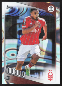 Murillo, Kartička, 2025-26 Topps UEFA Club Competitions, Raindrops