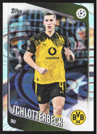 Nico Schlotterbeck, Kartička, 2025-26 Topps UEFA Club Competitions, Raindrops