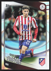 Giuliano Simeone, Kartička, 2025-26 Topps UEFA Club Competitions, Raindrops