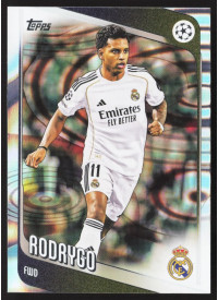 Rodrygo, Kartička, 2025-26 Topps UEFA Club Competitions, Raindrops