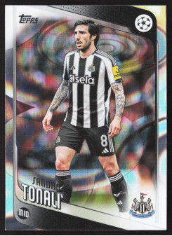 Sandro Tonali, Kartička, 2025-26 Topps UEFA Club Competitions, Raindrops