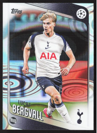 Lucas Bergvall, Kartička, 2025-26 Topps UEFA Club Competitions, Raindrops