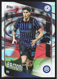Alessandro Bastoni, Kartička, 2025-26 Topps UEFA Club Competitions, Raindrops