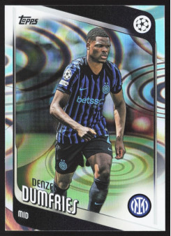 Denzel Dumfries, Kartička, 2025-26 Topps UEFA Club Competitions, Raindrops