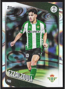 Abde Ezzalzouli, Card, 2025-26 Topps UEFA Club Competitions, Raindrops
