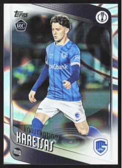 Konstantinos Karetsas, Kartička, 2025-26 Topps UEFA Club Competitions, Raindrops