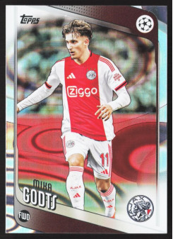 Mika Godts, Kartička, 2025-26 Topps UEFA Club Competitions, Raindrops
