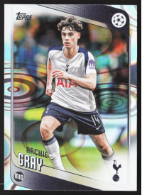 Archie Gray, Kartička, 2025-26 Topps UEFA Club Competitions, Raindrops
