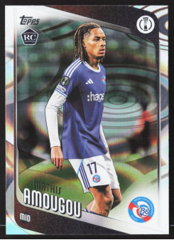 Mathis Amougou, Kartička, 2025-26 Topps UEFA Club Competitions, Raindrops