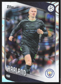 Erling Haaland, Kartička, 2025-26 Topps UEFA Club Competitions, Raindrops