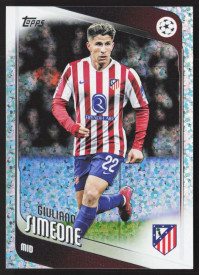 Giuliano Simeone, Kartička, 2025-26 Topps UEFA Club Competitions, Diamante