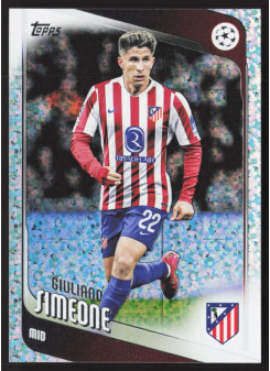 Giuliano Simeone, Kartička, 2025-26 Topps UEFA Club Competitions, Diamante