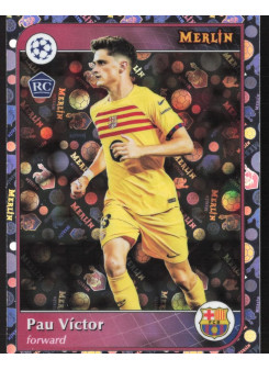 Pau Víctor, Kartička, Topps Merlin UEFA Club Competitions 2024-25, Vintage Merlin Refractor