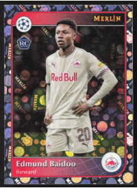 Edmund Baidoo, Kartička, Topps Merlin UEFA Club Competitions 2024-25, Vintage Merlin Refractor