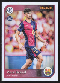 Marc Bernal, Kartička, Topps Merlin UEFA Club Competitions 2024-25, Refractor