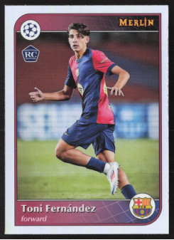 Toni Fernández, Kartička, Topps Merlin UEFA Club Competitions 2024-25, Refractor