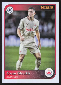 Oscar Gloukh, Kartička, Topps Merlin UEFA Club Competitions 2024-25, Refractor