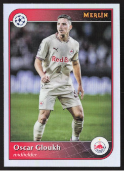 Oscar Gloukh, Kartička, Topps Merlin UEFA Club Competitions 2024-25, Refractor
