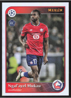 Ngal'ayel Mukau, Kartička, Topps Merlin UEFA Club Competitions 2024-25, Refractor