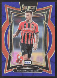 Franko Kovacevic, Kartička, 2024-25 Panini Select FIFA Soccer, Blue