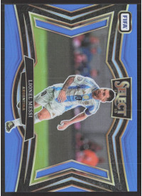 Lionel Messi, Kartička, 2024-25 Panini Select FIFA Soccer, Blue