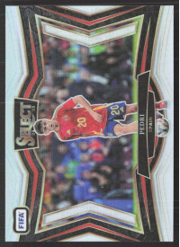 Pedri, Kartička, 2024-25 Panini Select FIFA Soccer, Silver