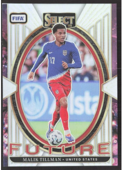 Malik Tillman, Kartička, 2024-25 Panini Select FIFA Soccer, INSERT