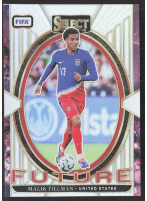 Malik Tillman, Card, 2024-25 Panini Select FIFA Soccer, INSERT