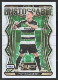 Viktor Gyokeres, Kartička, 2024-25 Panini Select FIFA Soccer, INSERT
