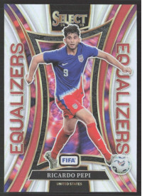 Ricardo Pepi, Kartička, 2024-25 Panini Select FIFA Soccer, INSERT