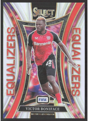 Victor Boniface, Card, 2024-25 Panini Select FIFA Soccer, INSERT