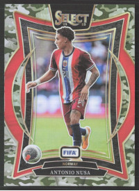 Antonio Nusa, Kartička, 2024-25 Panini Select FIFA Soccer, /135
