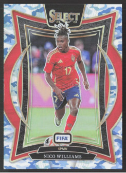 Nico Williams, Kartička, 2024-25 Panini Select FIFA Soccer, LIMIT