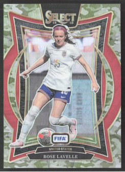 Rose Lavelle, Kartička, 2024-25 Panini Select FIFA Soccer, LIMIT