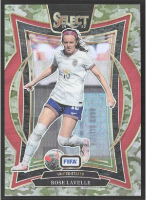 Rose Lavelle, Card, 2024-25 Panini Select FIFA Soccer, LIMIT