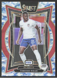 Timothy Weah, Kartička, 2024-25 Panini Select FIFA Soccer, LIMIT