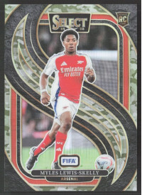 Myles Lewis-Skelly, Kartička, 2024-25 Panini Select FIFA Soccer, LIMIT