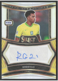 Rodrygo, Kartička, 2024-25 Panini Select FIFA Soccer, AUTOGRAPH